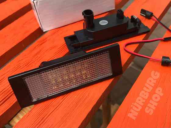 LED подсветка номерного знака BMW Е39 Е46 Е53 Е60 Е70 Е87 Е90 Ф30 Ф10 Запорожье
