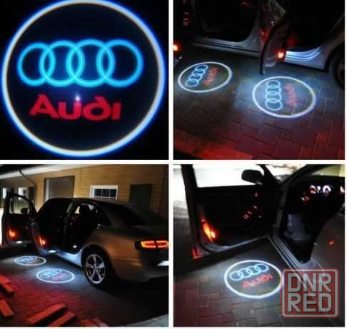 Проектор подсветка логотипа для дверей Audi  Ауди A3 A4 A6 A7 A8 Q7 Запорожье - изображение 1