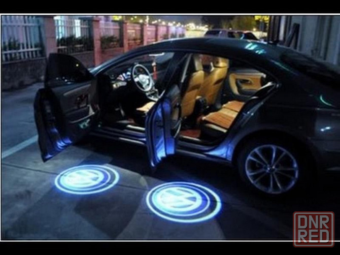 Подсветка с логотипом Volkswagen  Фольцваген Проектор для дверей Запорожье - изображение 7