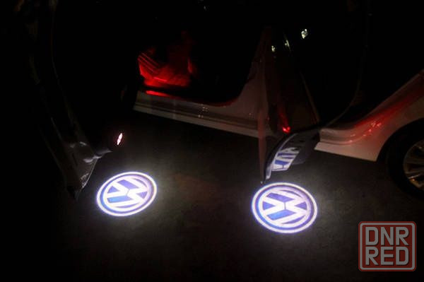 Подсветка с логотипом Volkswagen  Фольцваген Проектор для дверей Запорожье - изображение 2