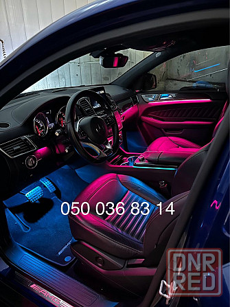 Контурная Ambient подсветка салона Mercedes Benz A B C E G M S V Class Запорожье - изображение 1