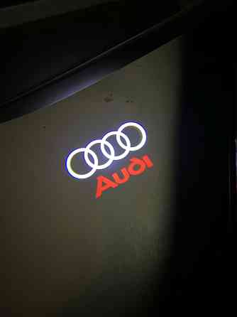 Проекция логотипа в двери Audi (Audi, Без кольца, S line, Audi Sport) Запорожье