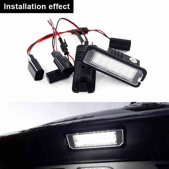 LED подсветка номерного знака для Volkswagen (Фольцваген)  Golf Passat Запорожье