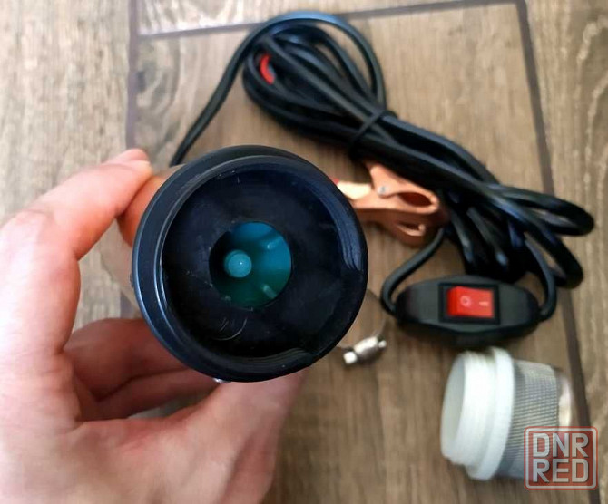 Топливный насос перекачки топлива дизеля воды масла Помпа 12-24V Шланг Запорожье - изображение 3