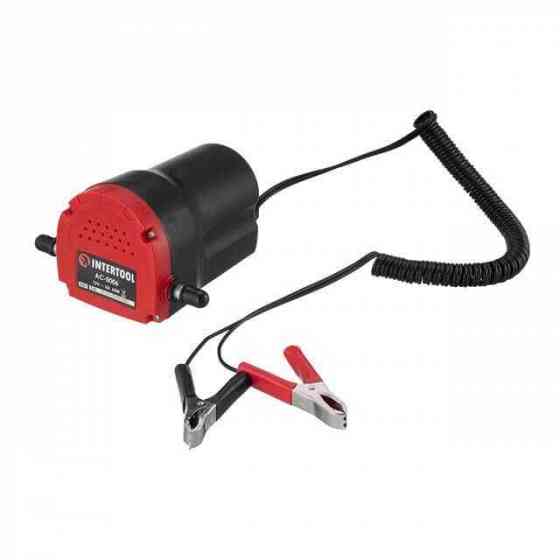 Насос вакуумный 12В для откачки масла и диз. топлива INTERTOOL AC-0006 Запорожье