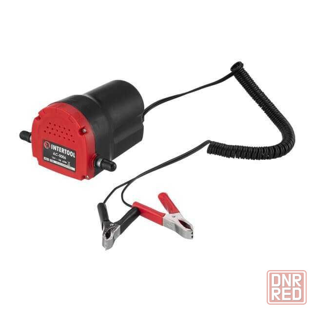 Насос вакуумный 12В для откачки масла и диз. топлива INTERTOOL AC-0006 Запорожье - изображение 2