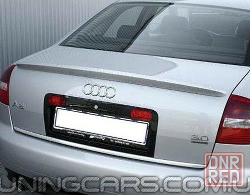 Лип спойлер сабля Audi A6 C5 S-Line RS6 козырек на стекло Ауди А6 С5 Запорожье - изображение 3