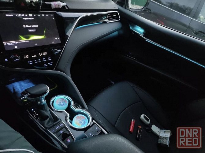 Подсветка подстаканника Toyota Camry 70 2017-2022 салон ambient light Запорожье - изображение 3