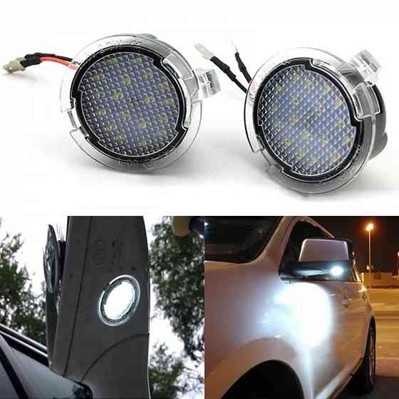 Штатная LED подсветка боковых зеркал и двери для Ford Edge Fusion Запорожье