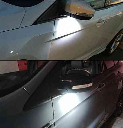 Подсветка зеркал заднего вида LED Ford Focus Mondeo Kuga c-max Escape Запорожье