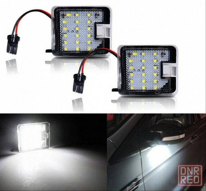 Подсветка зеркал заднего вида LED Ford Focus Mondeo Kuga c-max Escape Запорожье - изображение 3