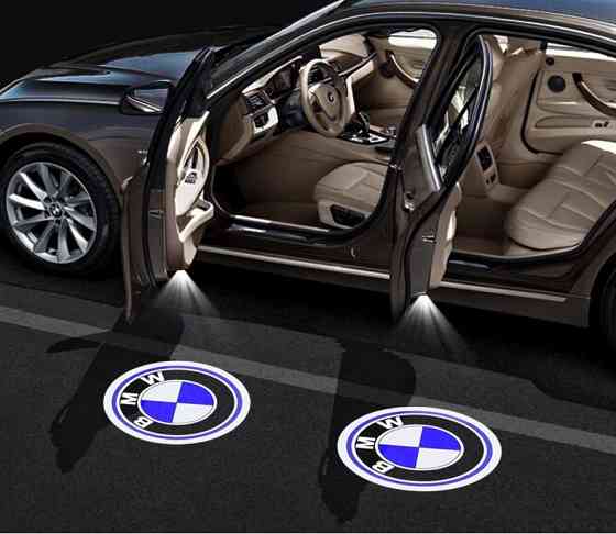 Проекторы логотипа для BMW E39 E53 E52 528.Штатная подсветка дверей Запорожье