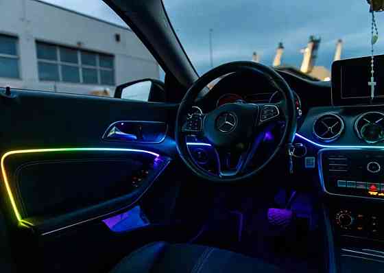 Контурная Ambient подсветка салона на все марки авто LED RGB Освещение Запорожье