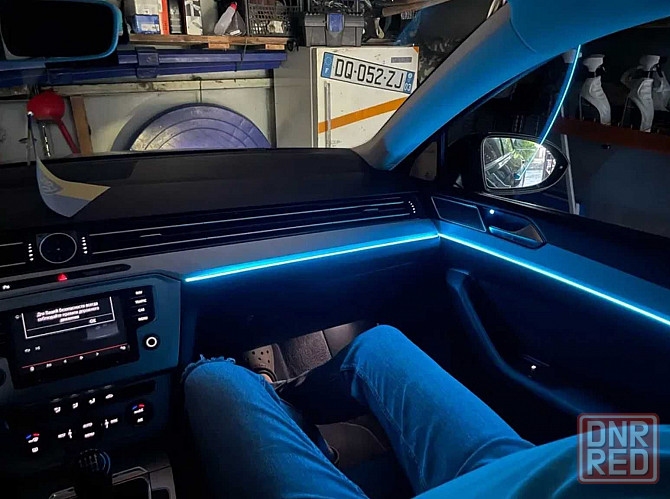 Контурная Ambient подсветка салона на все марки авто LED RGB Освещение Запорожье - изображение 6