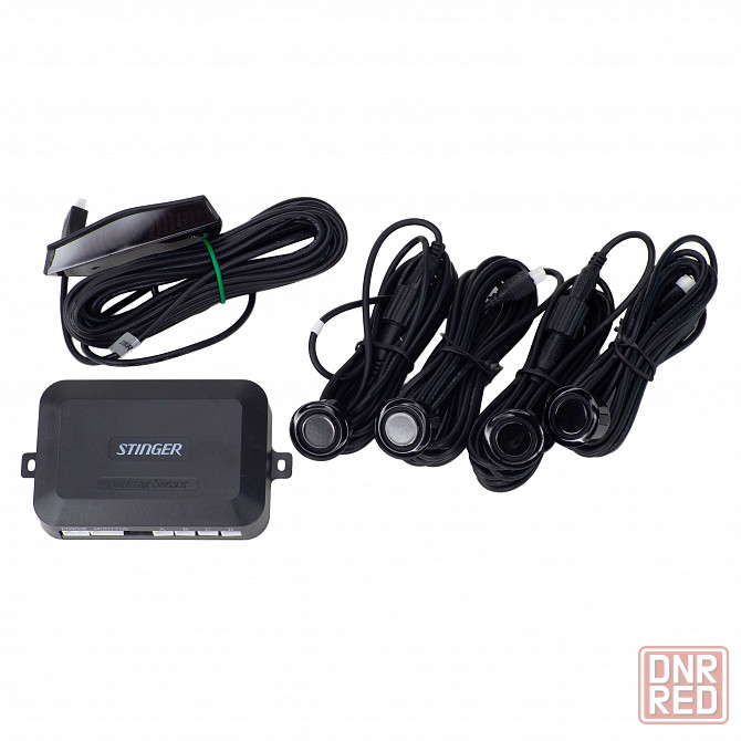 Парктроник STINGER ST-P4 black Запорожье - изображение 2