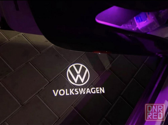 Плафон штатная LED подсветка двери с логотипом VW Volkswagen Запорожье - изображение 1