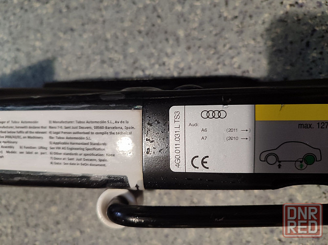 Домкрат Audi A6 A7 Audi A6 A7 Запорожье - изображение 2