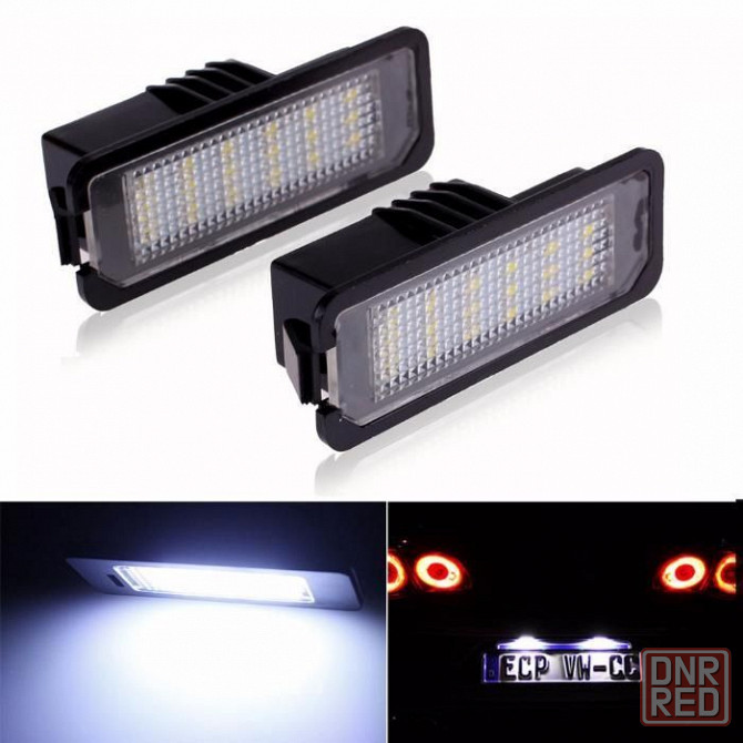 Led подсветка номера Golf Passat Touran Touareg Jetta Polo T5 Caddy Запорожье - изображение 7