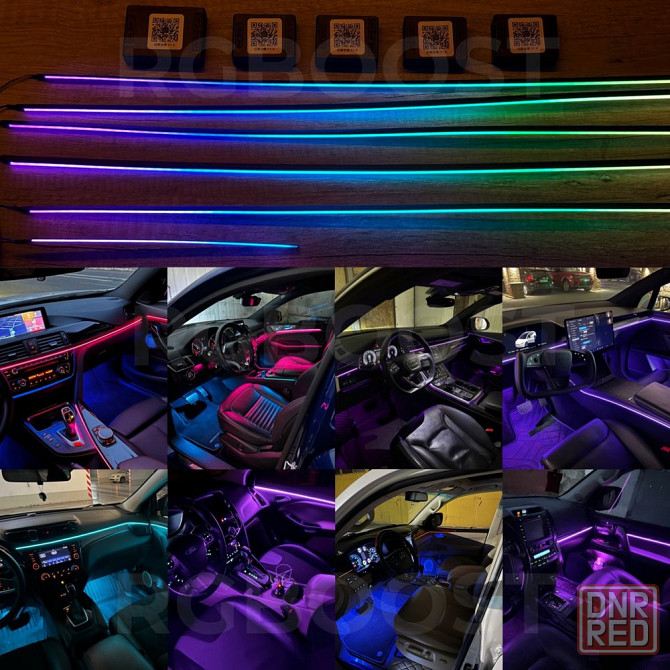 AMBIENT LIGHT декоративная подсветка салона авто RGB/Symphomy 6в1/18в1 Запорожье - изображение 7