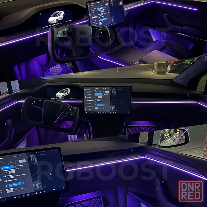 Контурная подсветка салона Ambient Light в авто 6в1/18в1/42в1 RGB LED Запорожье - изображение 7