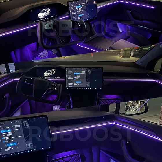 Контурная Ambient подсветка салона авто 6в1/18в1/24в1 RGB Symphony LED Запорожье