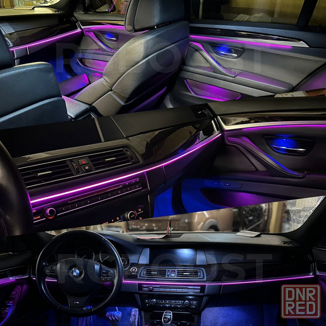 Контурная Ambient подсветка салона авто 6в1/18в1/24в1 RGB Symphony LED Запорожье - изображение 8