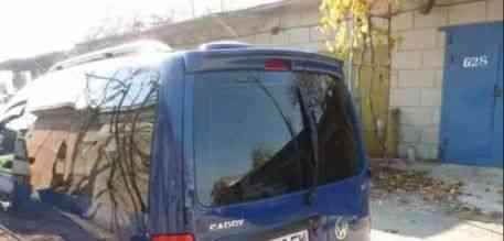Спойлер для Volkswagen Caddy. Козырек на ляду и распашонку. WV Кадди. Запорожье