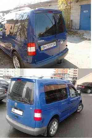 Спойлер для Volkswagen Caddy. Козырек на ляду и распашонку. WV Кадди. Запорожье