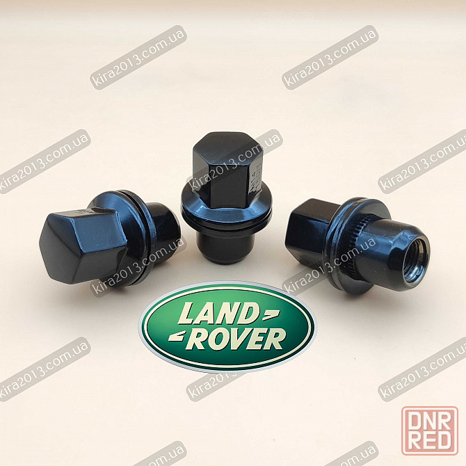 Черные гайки Ренж Ровер Land Rover Discovery Range Rover Sport цельные Запорожье - изображение 1