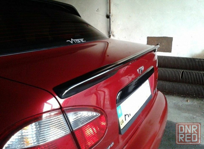 Лип спойлер на крышку багажника Daewoo Lanos (Sens) Сабля на ланос Запорожье - изображение 1