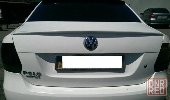 Лип спойлер Volkswagen Polo 2009-2017. Спойлер Фольцваген Поло 5 Белозерка - изображение 4