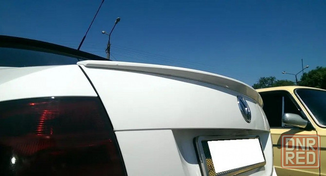 Лип спойлер Volkswagen Polo 2009-2017. Спойлер Фольцваген Поло 5 Белозерка - изображение 3