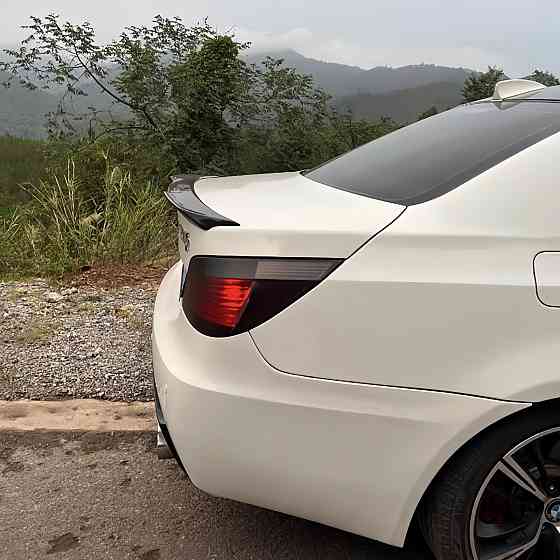 Спойлер bmw e60 PSM M4 MP накладка багажника БМВ е60 ПСМ М4 чёрный Белозерка
