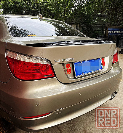Спойлер bmw e60 PSM M4 MP накладка багажника БМВ е60 ПСМ М4 чёрный Белозерка - изображение 4