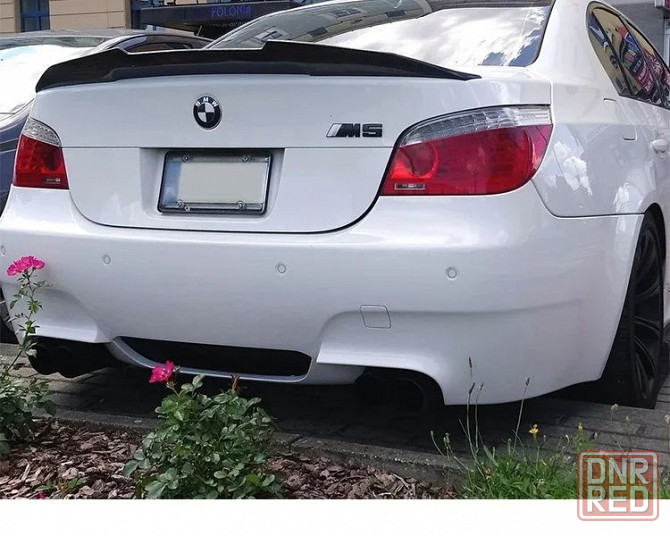 Спойлер bmw e60 PSM M4 MP накладка багажника БМВ е60 ПСМ М4 чёрный Белозерка - изображение 2