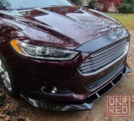 Сплиттер спойлер губа накладка переднего бампера Ford Fusion Mondeo Белозерка - изображение 1