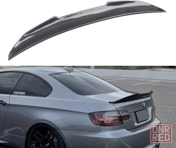 Карбоновый спойлер BMW E92 PSM M4 накладка багадника на BMW E92 Запорожье - изображение 1