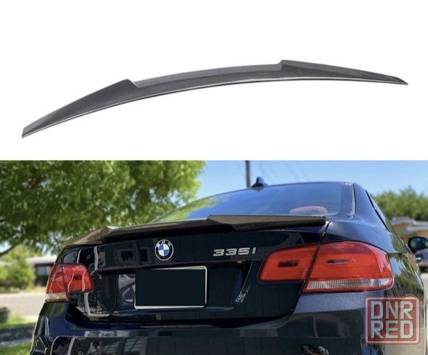 Карбоновый спойлер BMW E92 PSM M4 накладка багадника на BMW E92 Запорожье - изображение 2