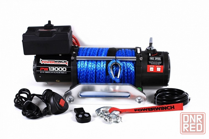 Лебедка PowerWinch k 8000 sr-12v с синтетическим тросом Запорожье - изображение 8