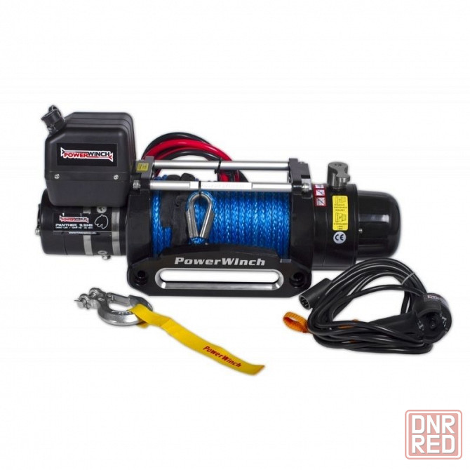 Лебедка PowerWinch k 8000 sr-12v с синтетическим тросом Запорожье - изображение 7