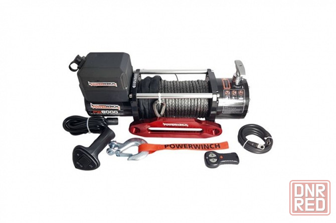 Лебедка PowerWinch k 8000 sr-12v с синтетическим тросом Запорожье - изображение 5
