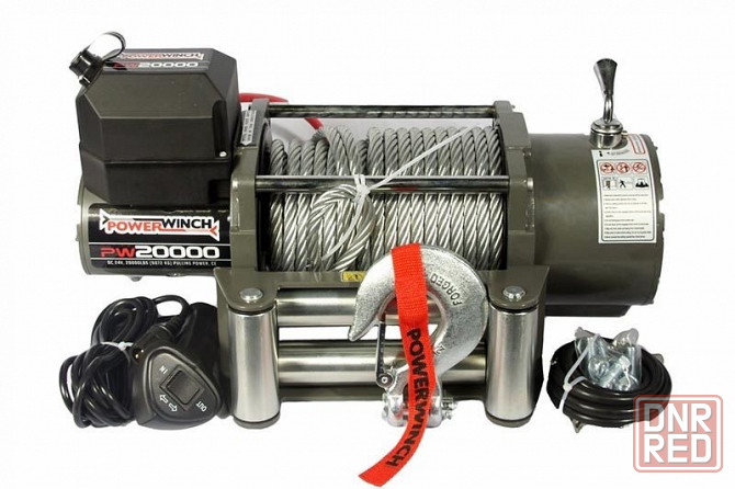 Лебідка  PowerWinch PW 20000 E-24V 9000 кг Запорожье - изображение 1