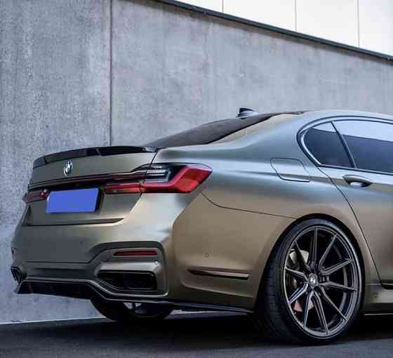 Спойлер сабля BMW 7 G11 G12 2015-2021 Черный глянец Запорожье