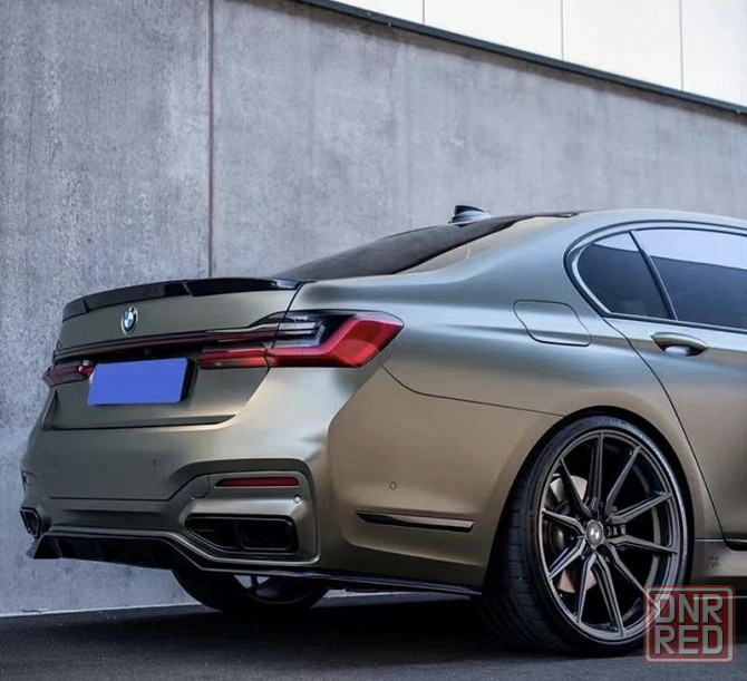 Спойлер сабля BMW 7 G11 G12 2015-2021 Черный глянец Запорожье - изображение 1