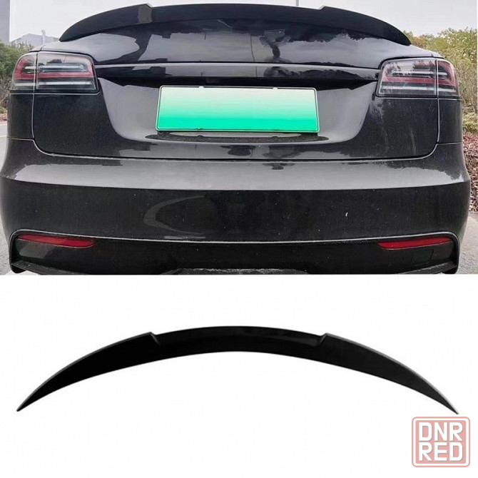 Спойлер Tesla Model S M4 накладка багажника Тесла Модел С в стиле М4 Запорожье - изображение 1