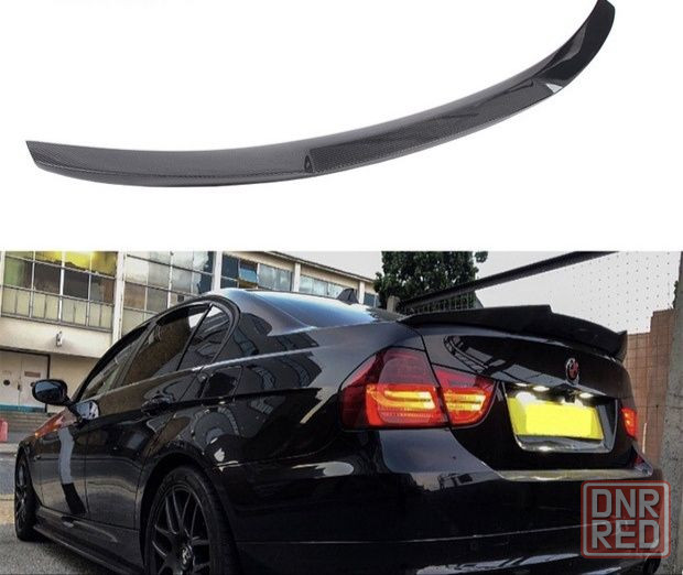 Карбоновый спойлер крышки багажника BMW E90 PSM M4 Накладка багажника Запорожье - изображение 2
