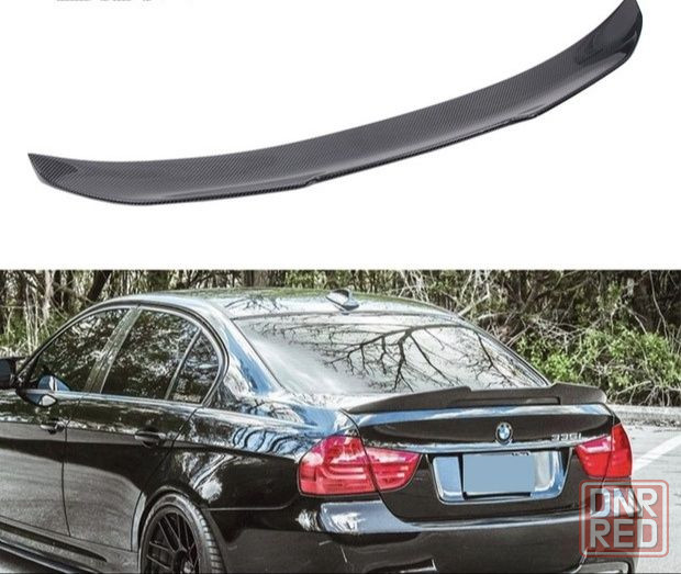 Карбоновый спойлер крышки багажника BMW E90 PSM M4 Накладка багажника Запорожье - изображение 1