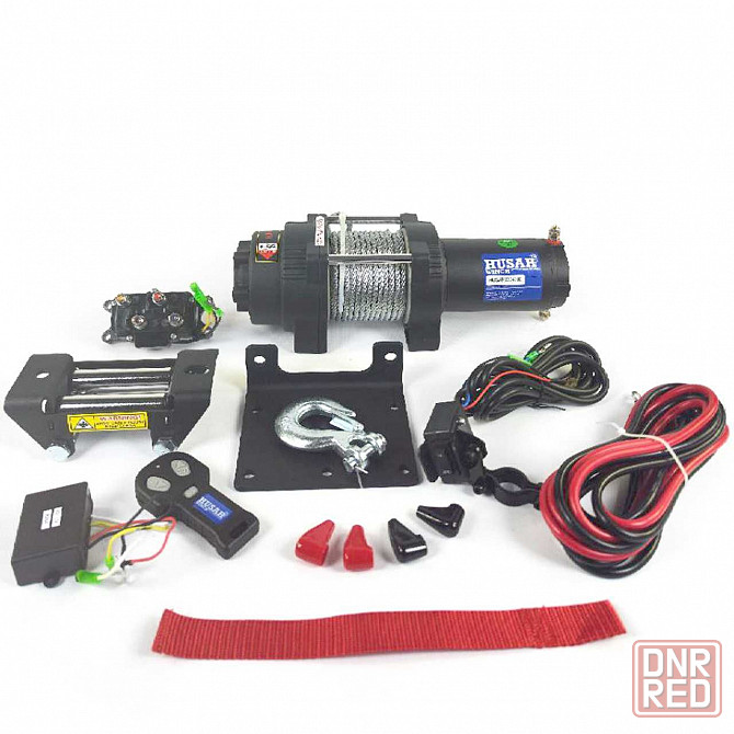 Электрическая лебедка на квадроцикл 2000 кг 12В Husar Winch (Польша) Запорожье - изображение 1