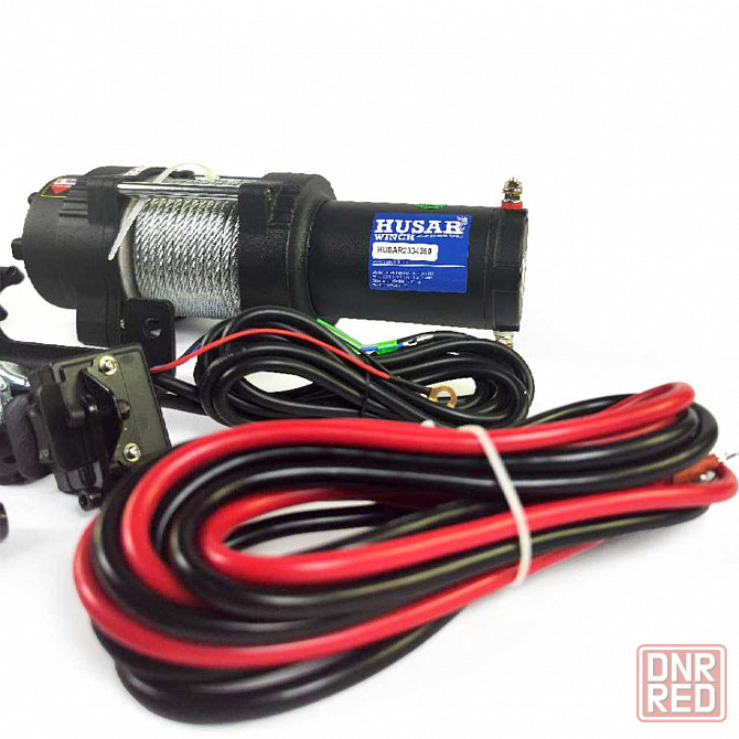Электрическая лебедка на квадроцикл 2000 кг 12В Husar Winch (Польша) Запорожье - изображение 3