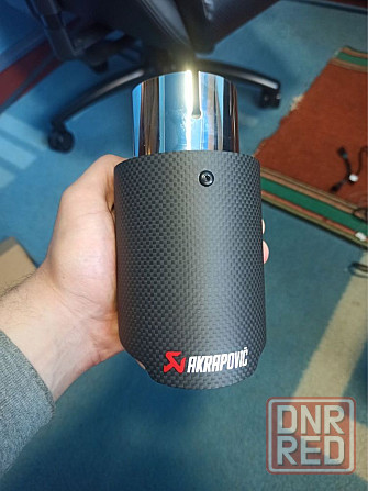 Насадка Akrapovic акрапович выхлоп карбон глушитель 63/102 Запорожье - изображение 2
